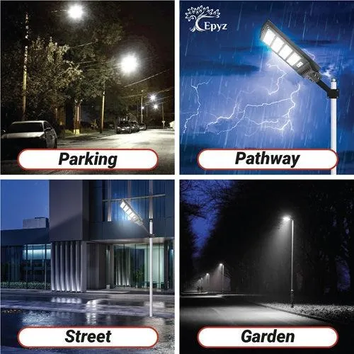 120 Watt Solar Street Light Without Pole (White Light)