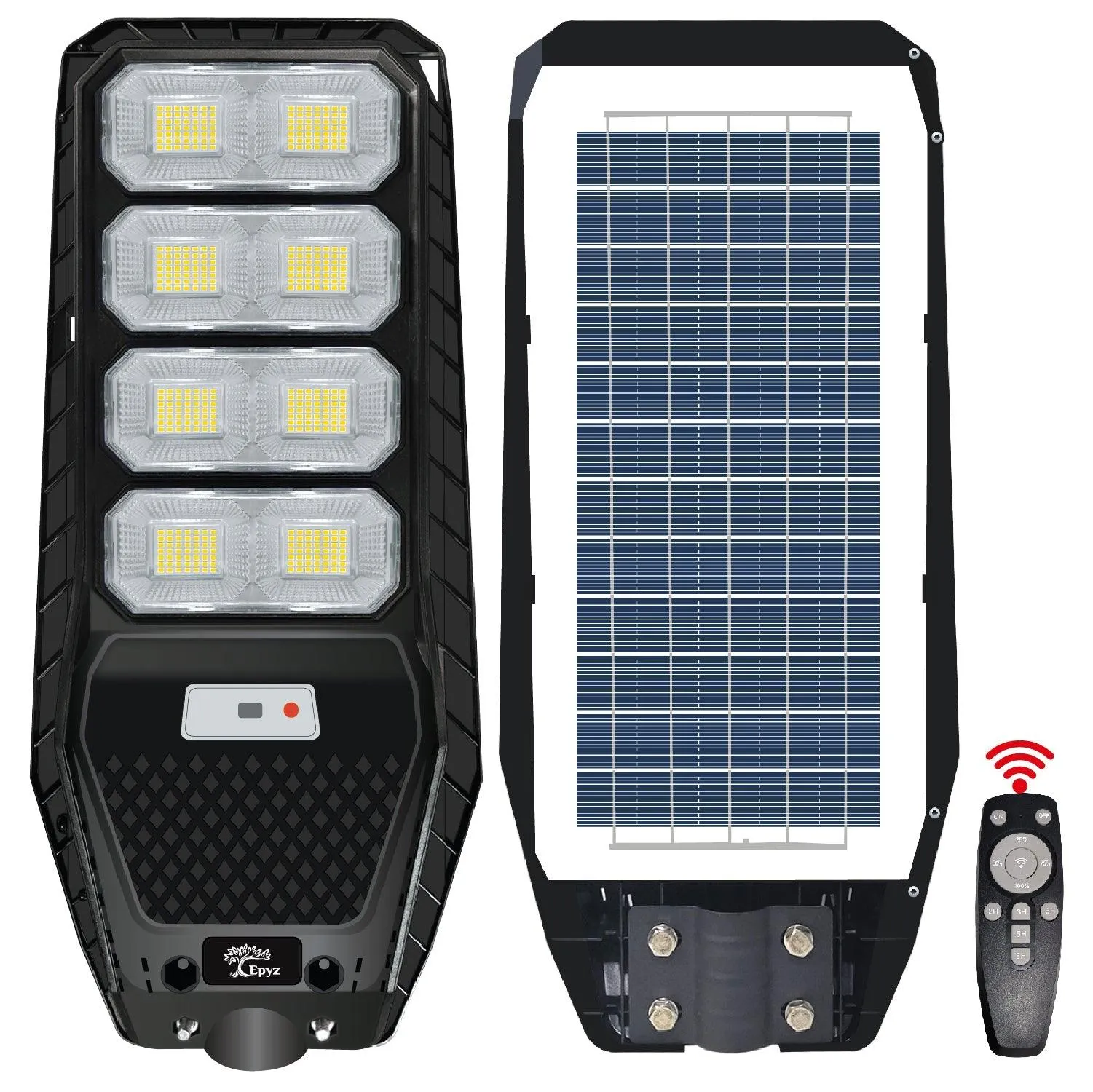 150 Watt Solar Street Light for Garden (White Light)