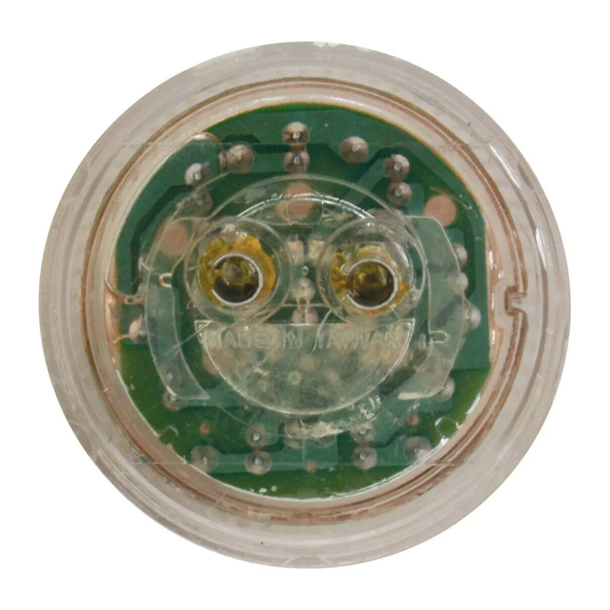 2″ ROUND FLEET LED MARKER LIGHT universal grommet mount 2 PRONG