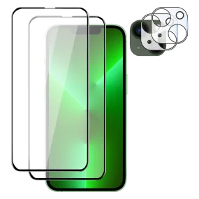 2.5D Tempered Glass Screen & Lens Protectors for iPhone 13 6.1 inch - Clear