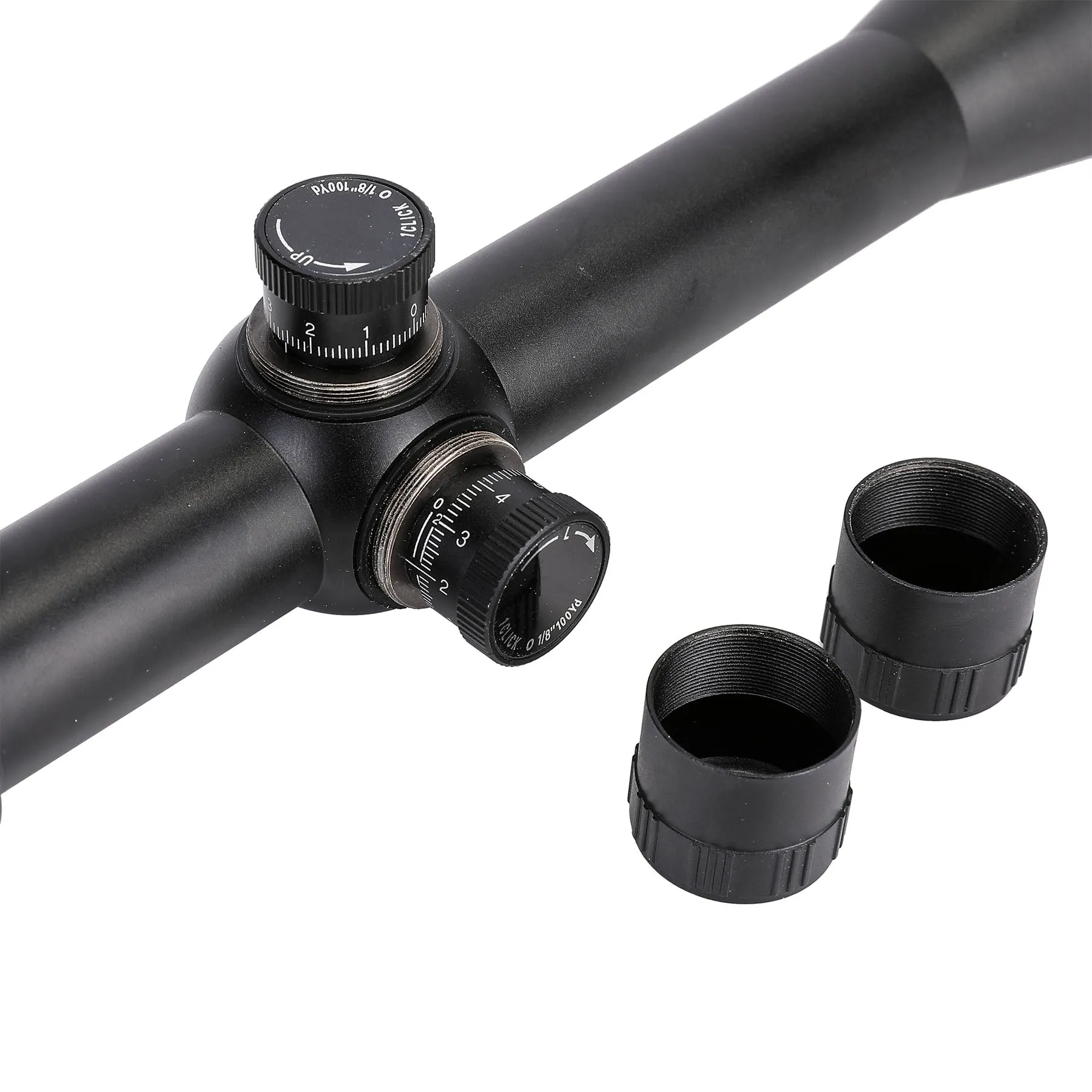 6-24*50mm Scope with Adjustable Objective Lens, Rangefinder Reticle