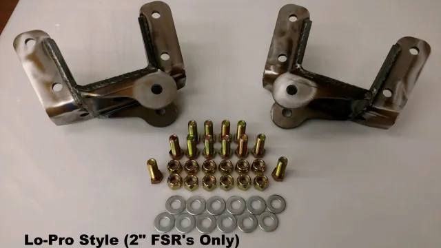 (80-97) Ford Suspension Front Shackle Hanger Kit