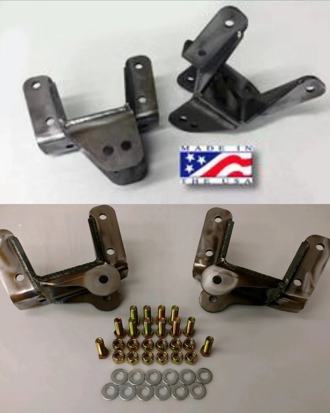 (80-97) Ford Suspension Front Shackle Hanger Kit