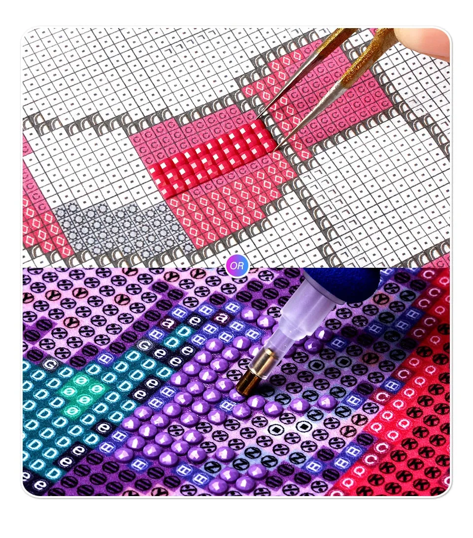 Abstract Elephant Diamond Painting Kit | Full Square Drill 5D Diamonds | Animal Rhinestone Embroidery | Elephant Portrait
