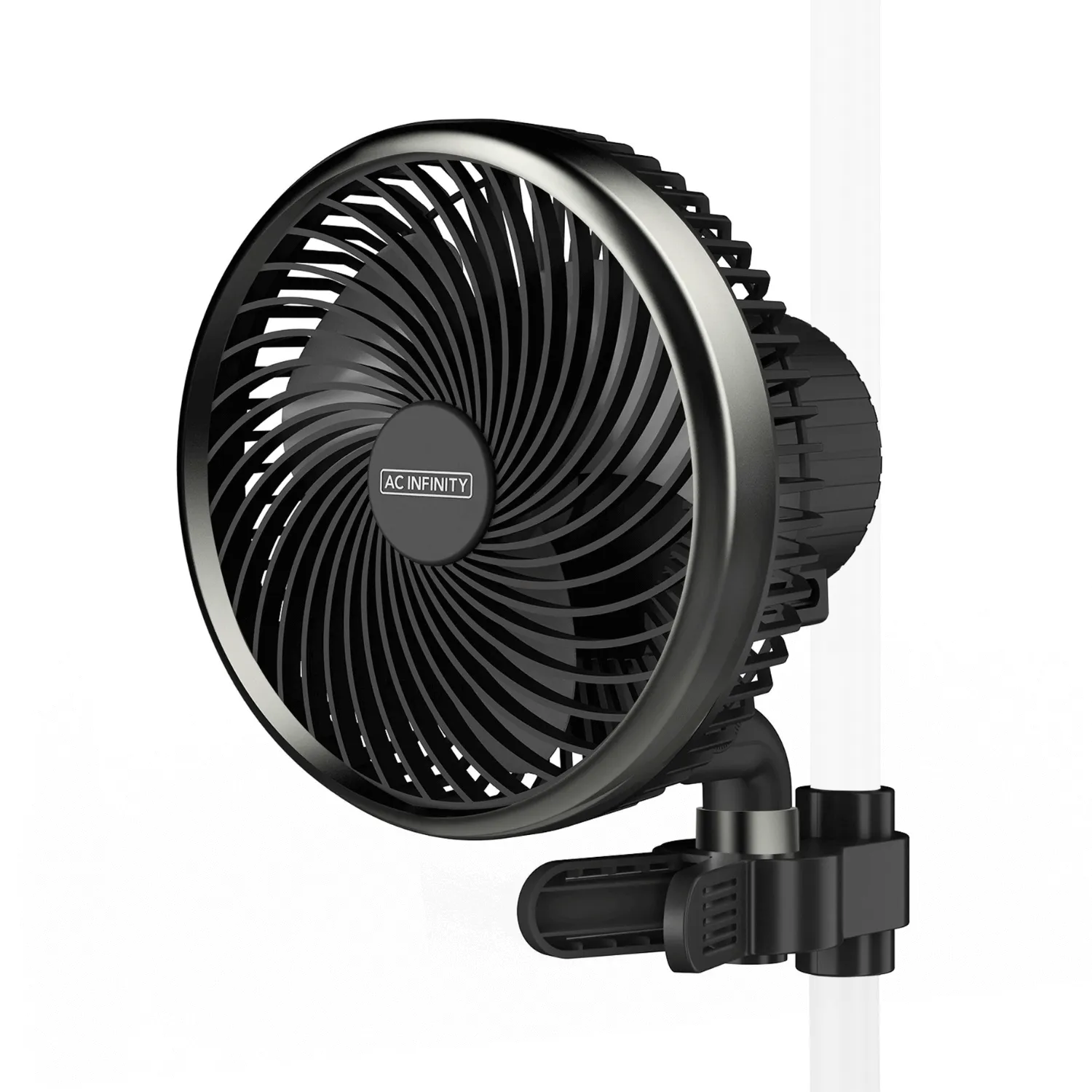AC Infinity CLOUDRAY A6, Grow Tent Clip Fan 6" with 10 Speeds, EC-Motor, Manual Swivel