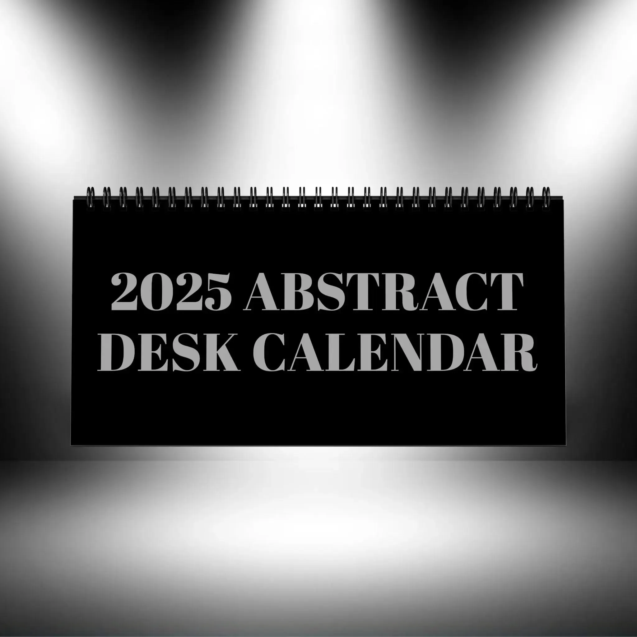 Accessories Calendar - Minimalist- Accessorize 2025 Abstract Desk
