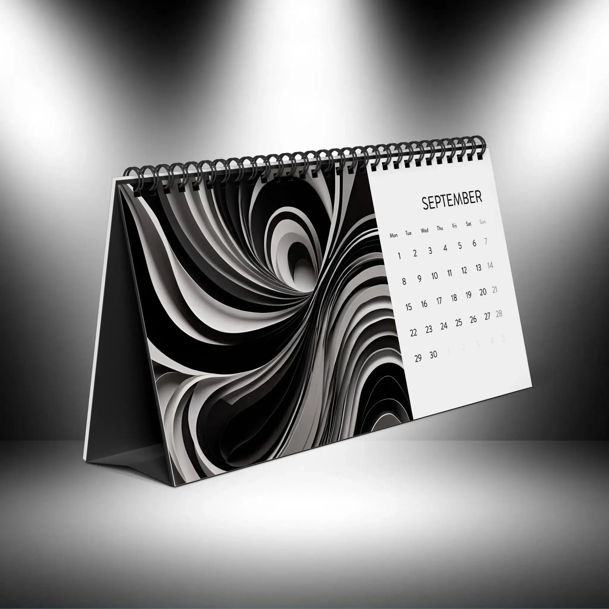 Accessories Calendar - Minimalist- Accessorize 2025 Abstract Desk