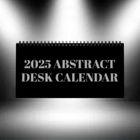 Accessories Calendar - Minimalist- Accessorize 2025 Abstract Desk