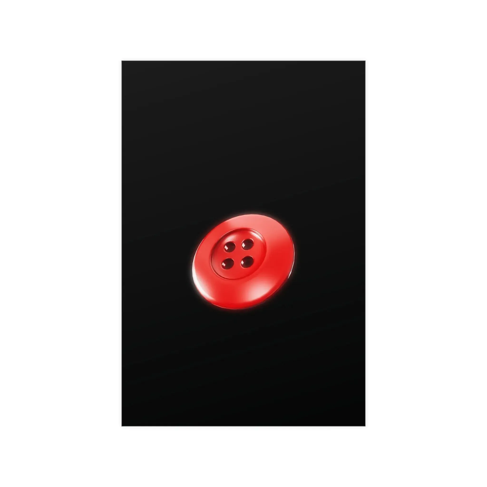 Accessories Vertical and Horizontal Button Nose Matte Posters