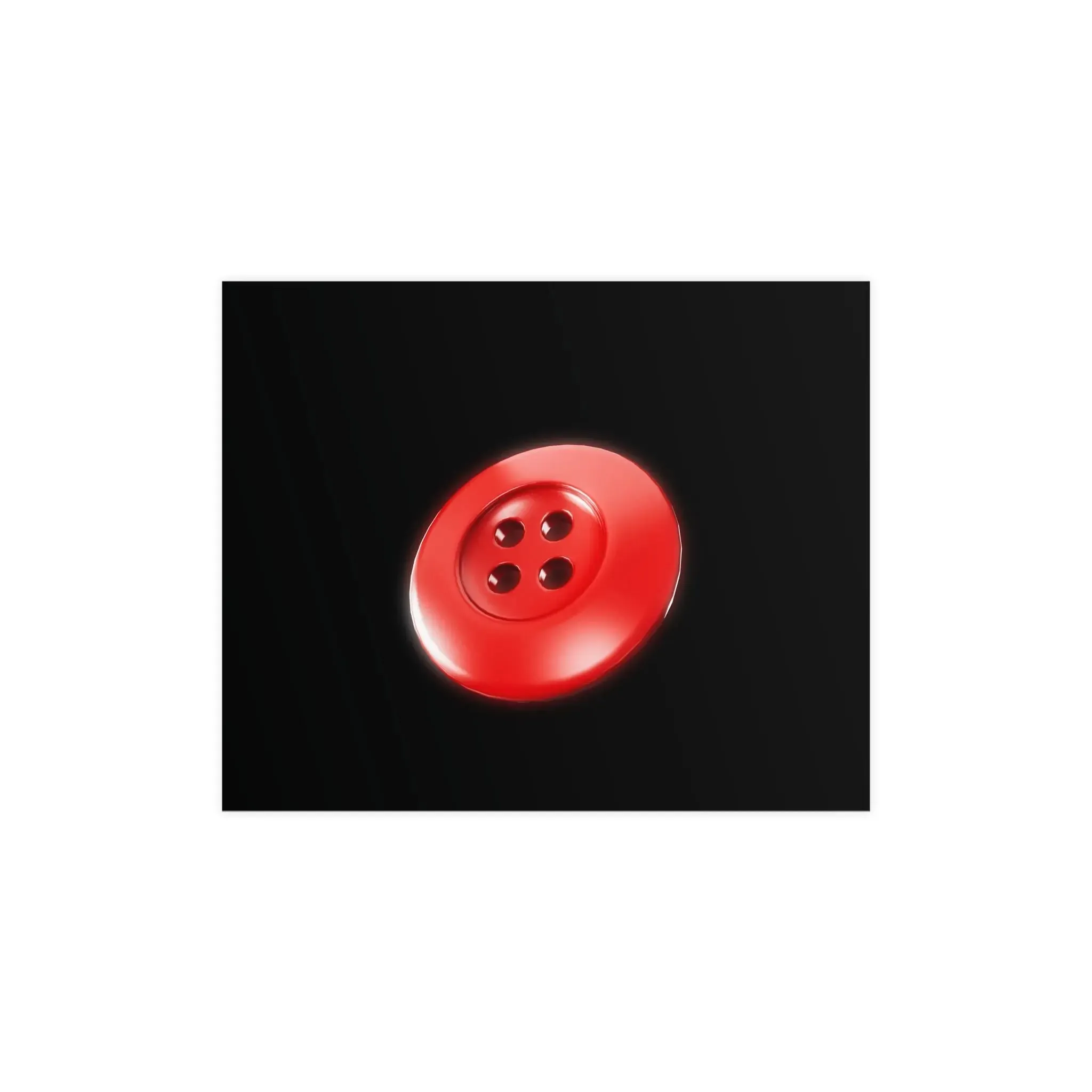 Accessories Vertical and Horizontal Button Nose Matte Posters