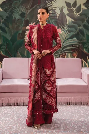 Afrozeh - Dahlia Dusk AEF-24-V1-06 The Painted Garden Eid Festive Lawn Collection