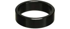 Alloy Headset Spacer, Diameter: 1-1/8", Height: 10mm, Black, Single