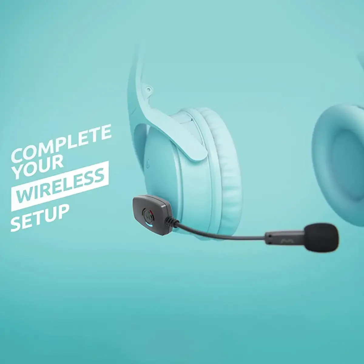 Antlion Audio ModMic - Wireless Attachable Boom Microphone | for Headphones and VR Headsets