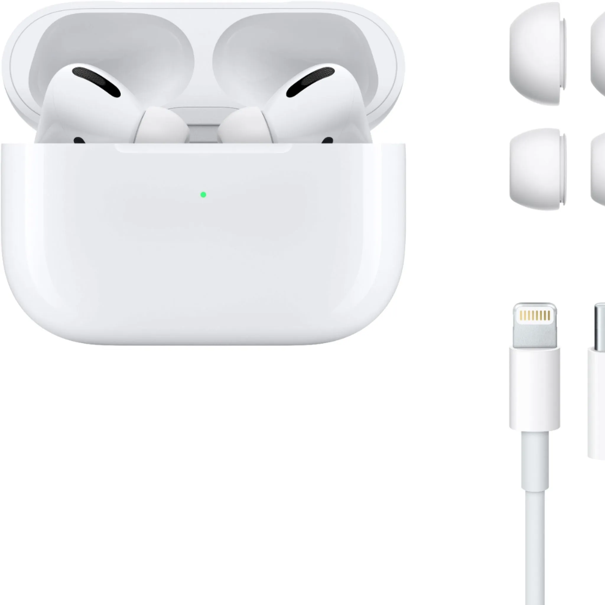 Apple AirPods Pro with MagSafe Charging (2021) with Cable Ties   Charger