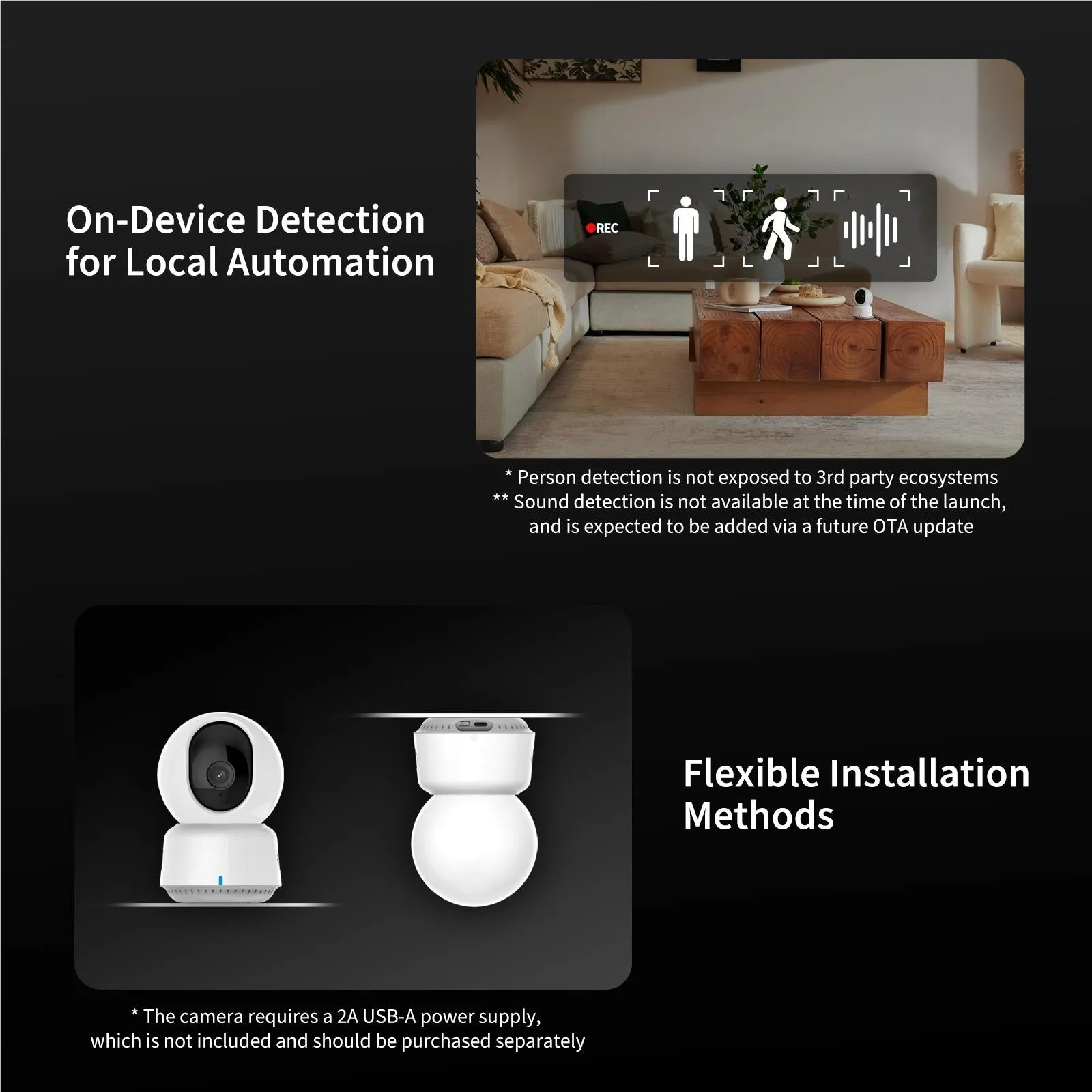 Aqara 2K Pan/Tilt Indoor Camera E1