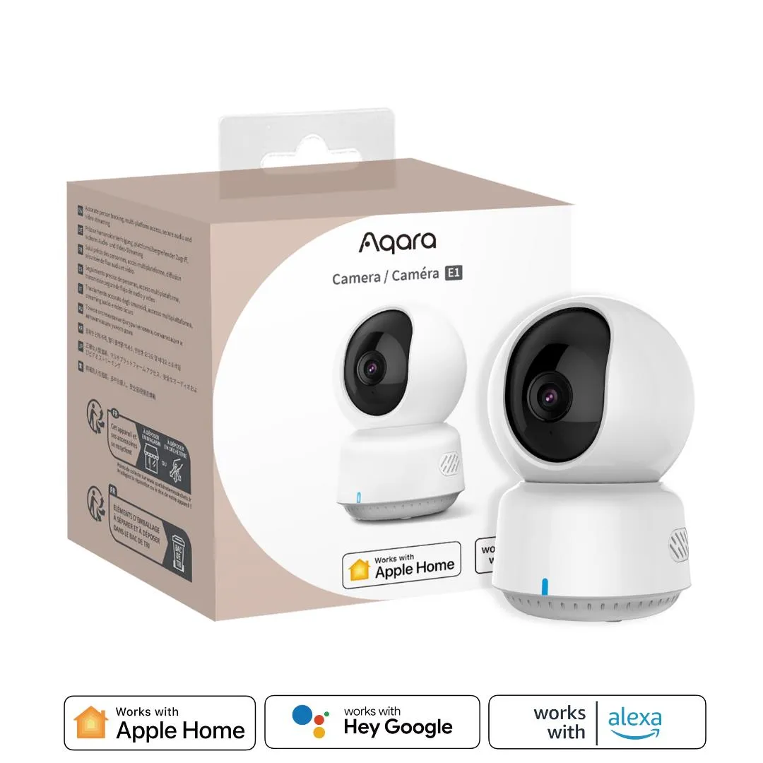 Aqara 2K Pan/Tilt Indoor Camera E1