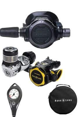 Aqua Lung Legend 3 Elite Black Edition Regulator Set - Yoke