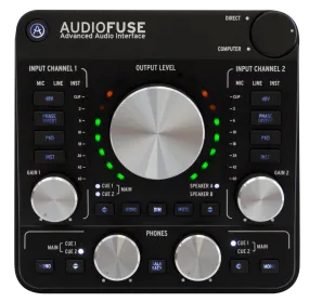 Arturia AUDIOFUSEREV2 AudioFuse Rev2 Audio Interface (Black)