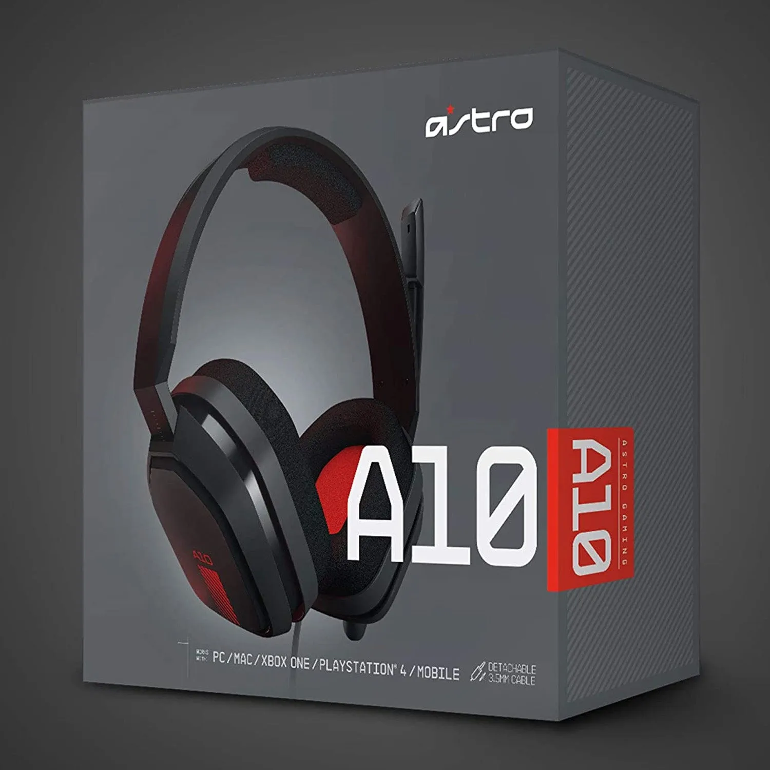 Astro A10 Wired Gaming Headset - Black/Red