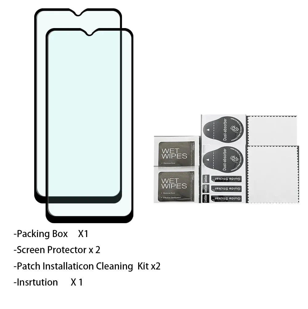 ASWSKI [2 Pack] for Samsung Galaxy A13 5G Screen Protector, 9H Hardness Anti-Scratch No Bubble Tempered Glass Protective Film for Samsung Galaxy A13