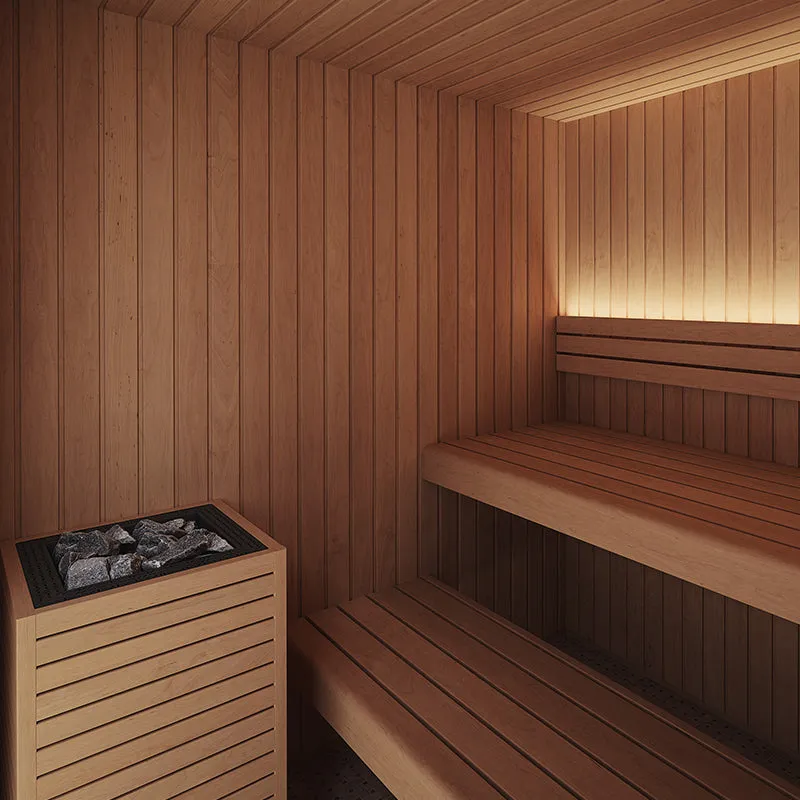 Auroom Emma Wood Cabin Sauna Kit