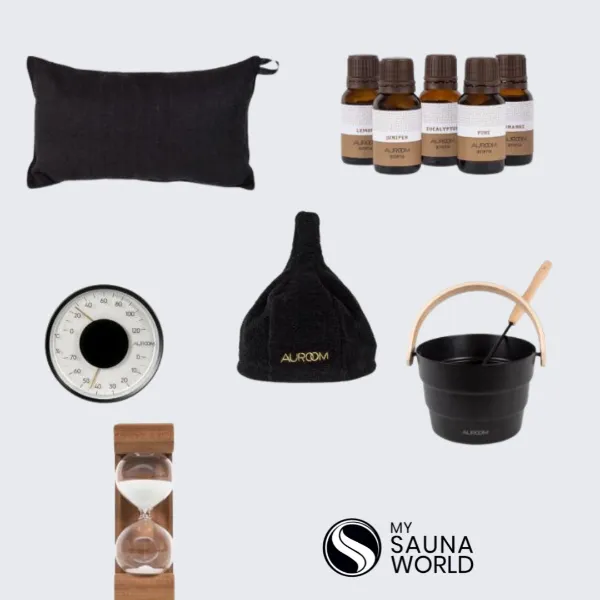 Auroom Emma Wood Cabin Sauna Kit