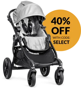 Baby Jogger City Select Single Stroller 2015 Silver