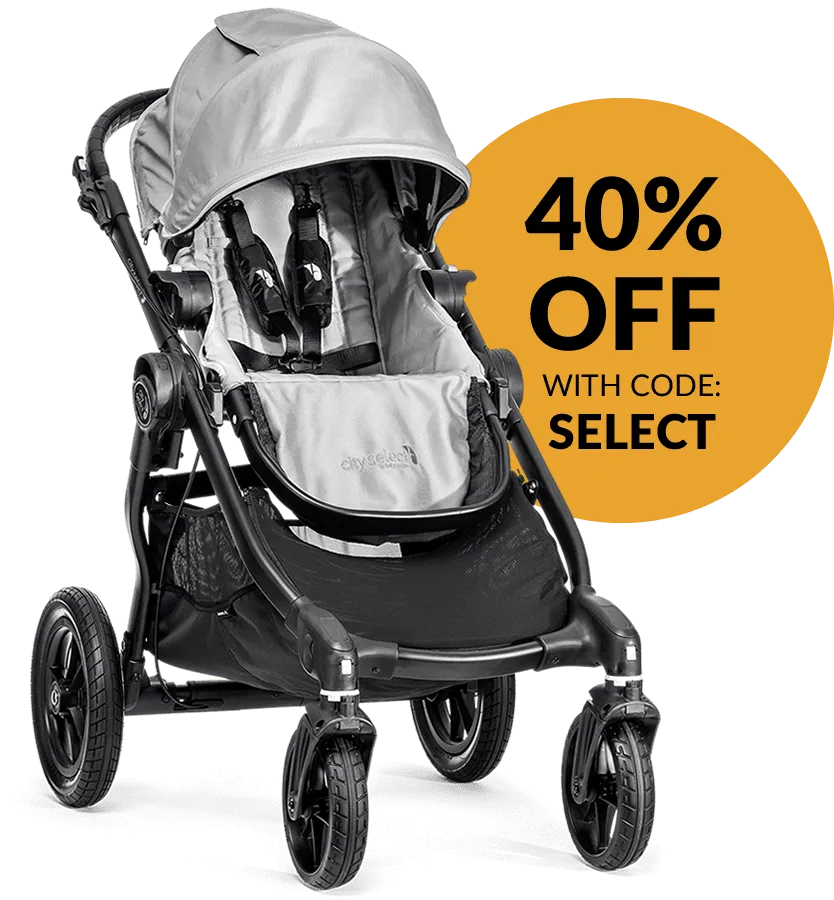 Baby Jogger City Select Single Stroller 2015 Silver