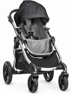 Baby Jogger City Select Single Stroller - Gray/Black
