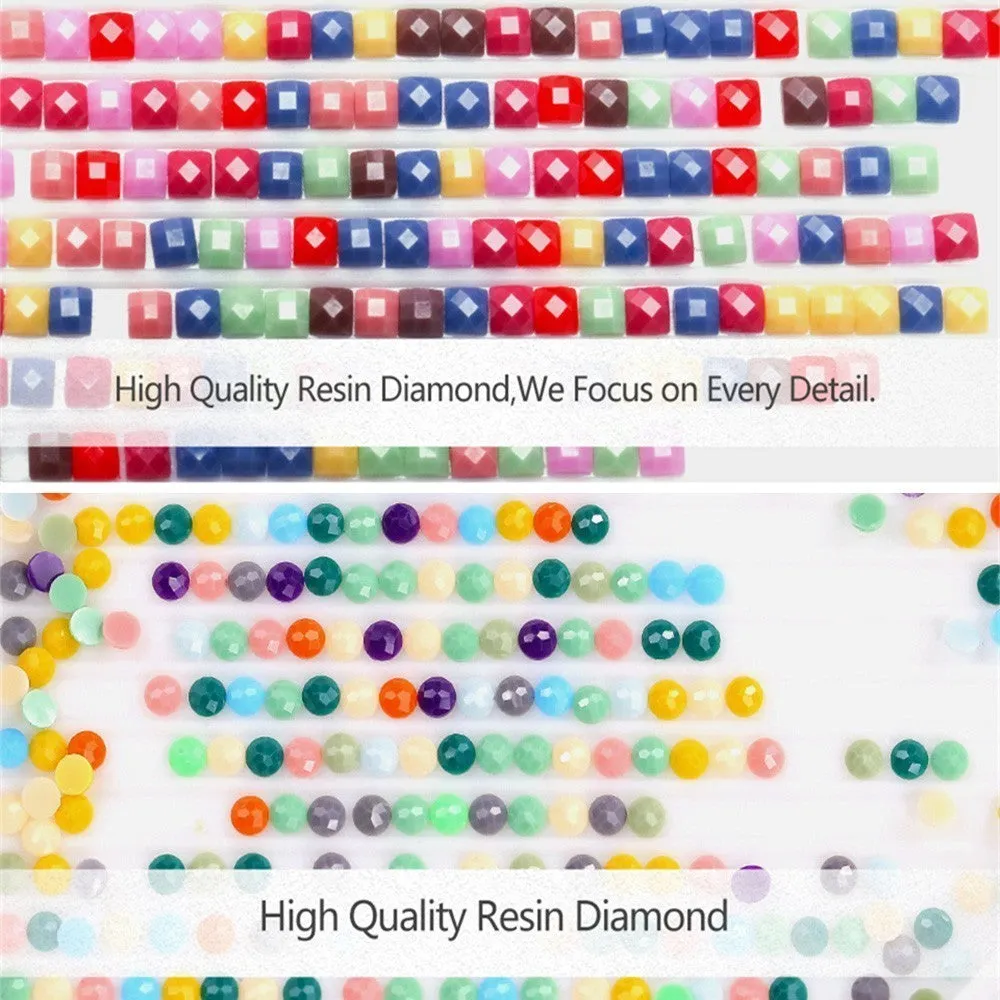 Back to the Beach Life, Full Square/Round Drill Rhinestone Diamond Art