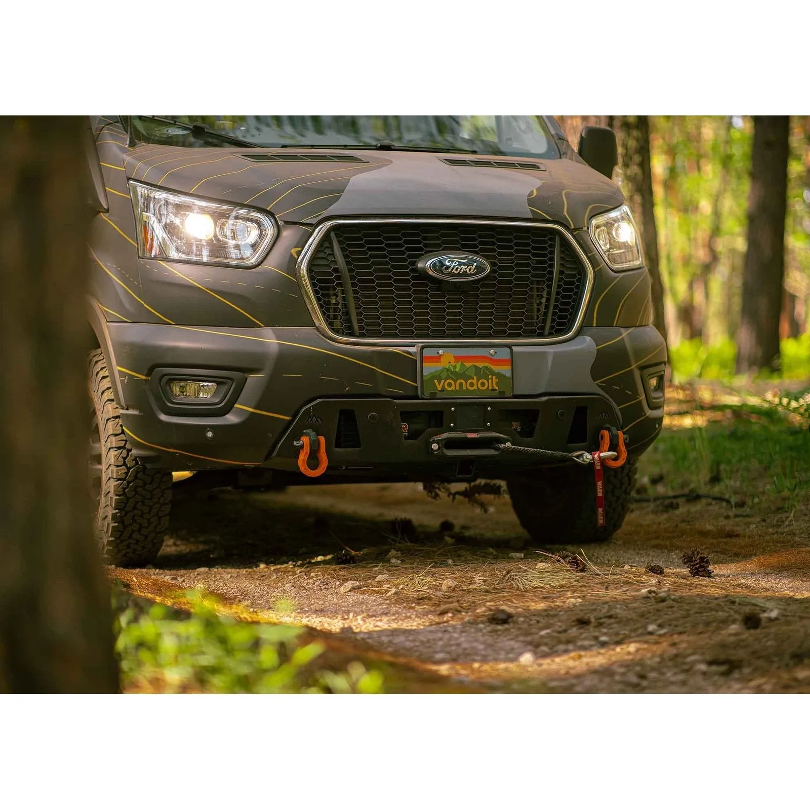 Backwoods Adventure Mods Ford Transit (2020 ) Scout Front Bumper