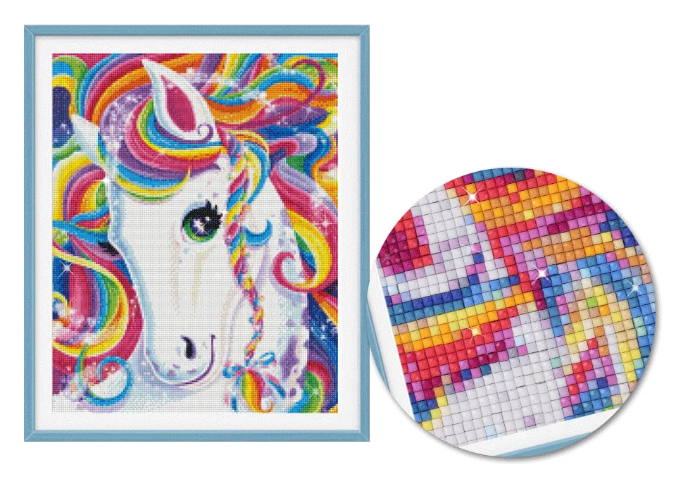Black And White Elephant Diamond Painting | DIY Animal Diamond Kit | Full Round/Square Drill 5D | Ears Tusk Trunk