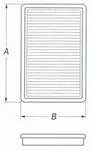BMC FB209/04 AIR FILTER 201X250