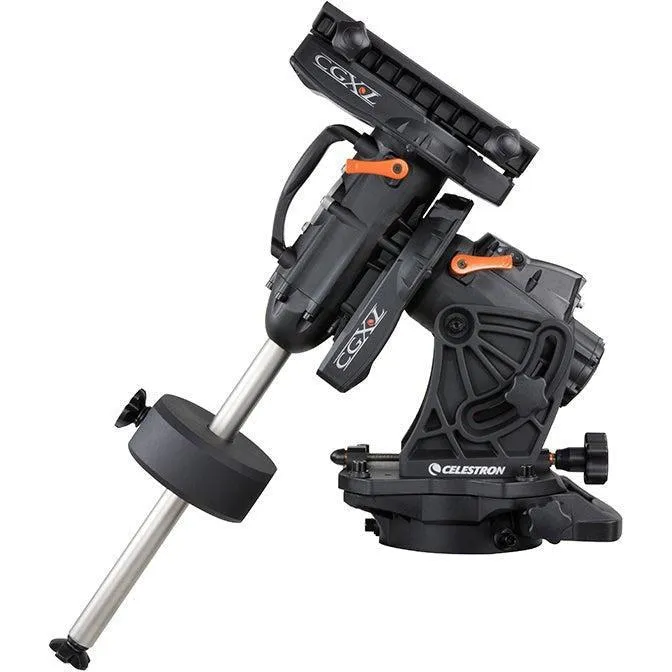 Celestron CGX-L EQ Mount with Counterweight - No Tripod