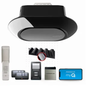 Chamberlain B4613T Belt Drive Smart Garage Door Opener, 3/4 HP