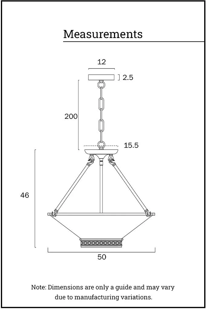 Clarkson Brass Pendant Light