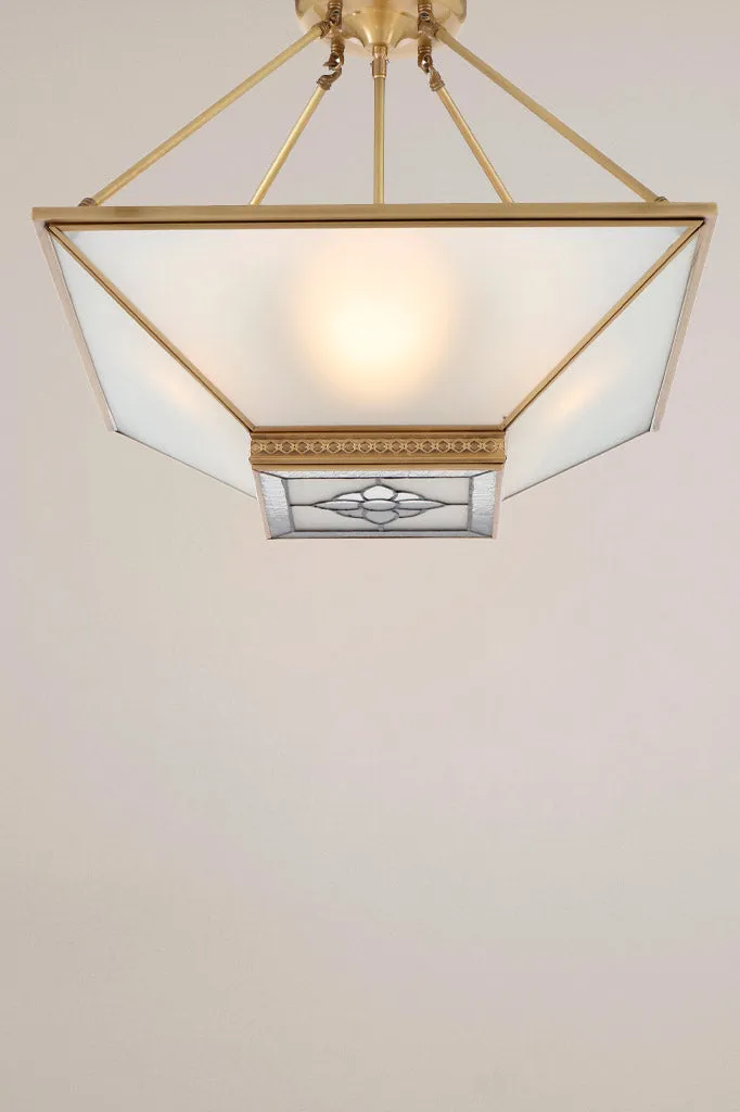 Clarkson Brass Pendant Light