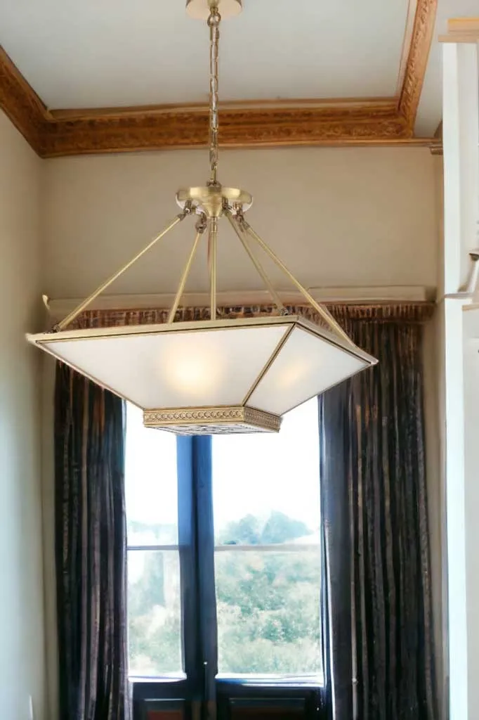Clarkson Brass Pendant Light