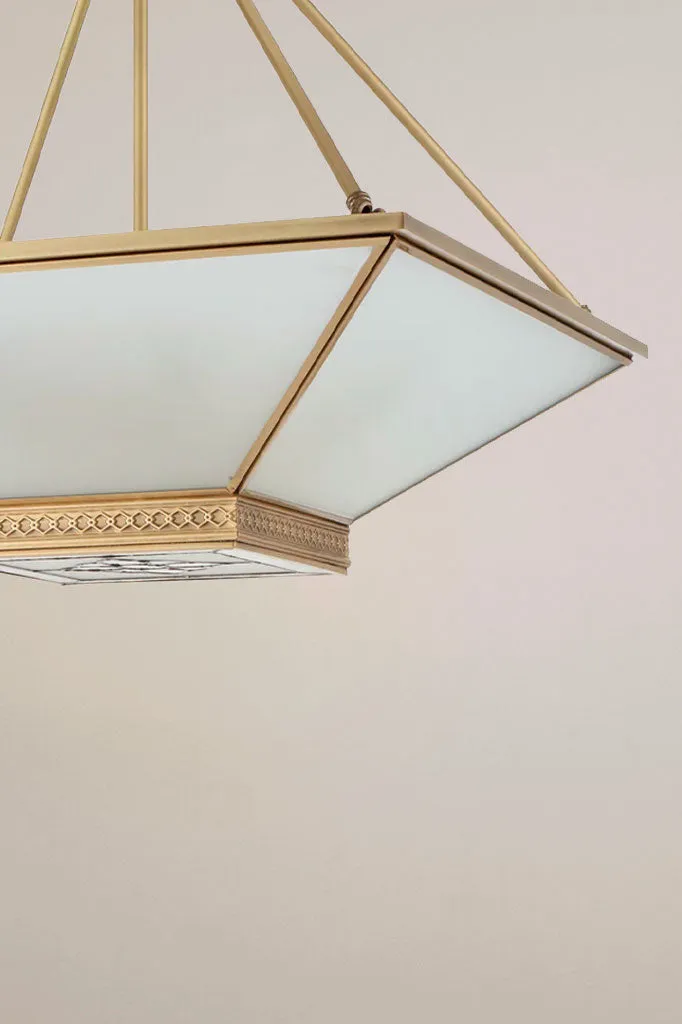 Clarkson Brass Pendant Light