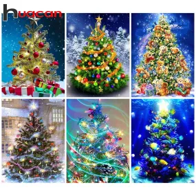 Color Christmas Tree, 5D Diamond Painting kit, Full Square