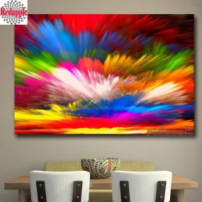 Colorful Clouds 5D Diamond Painting Kit on Sale!, Abstract Full square drill, DIY diamond Painting