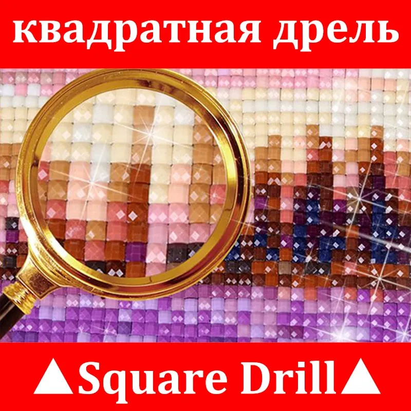 Colorful Dinosaur Diamond Painting | Round/Square Drill Embroidery | New DIY Diamond Kit | Tyrannosaurus Pterodactyl Jungle