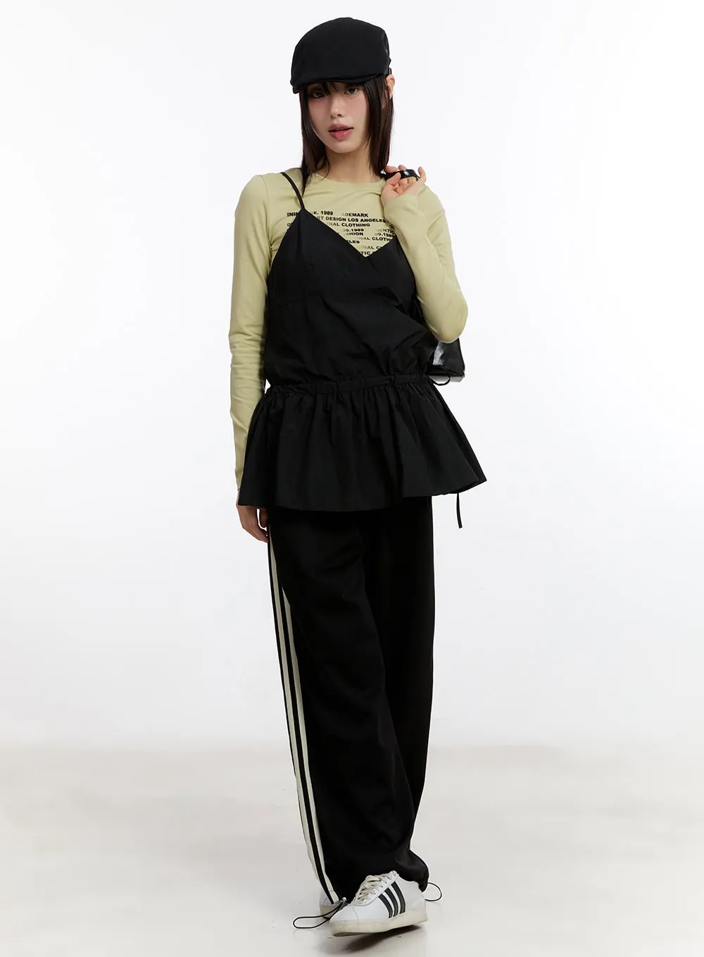 Comfort Wide-Leg Trackpants CA509