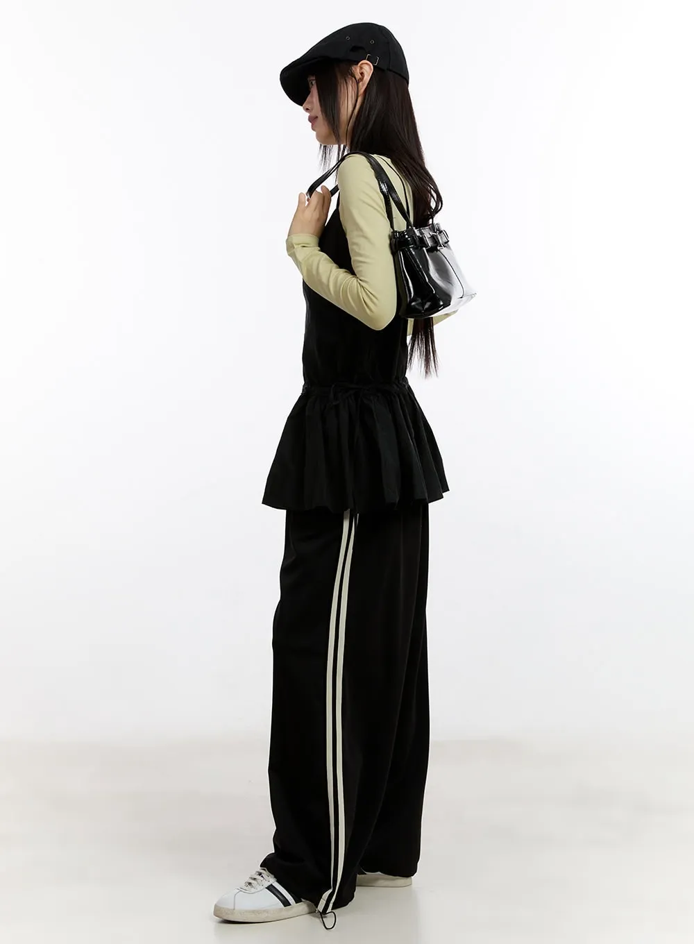 Comfort Wide-Leg Trackpants CA509