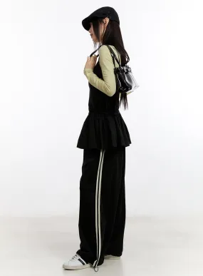 Comfort Wide-Leg Trackpants CA509
