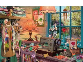 Country Sewing 5D Diamond Painting, Full Square/Round Drill Diamond Art