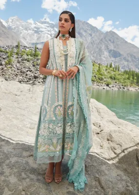 Crimson X Saira Shakira Luxury Lawn Collection – Chikkankari Affair - D2 A