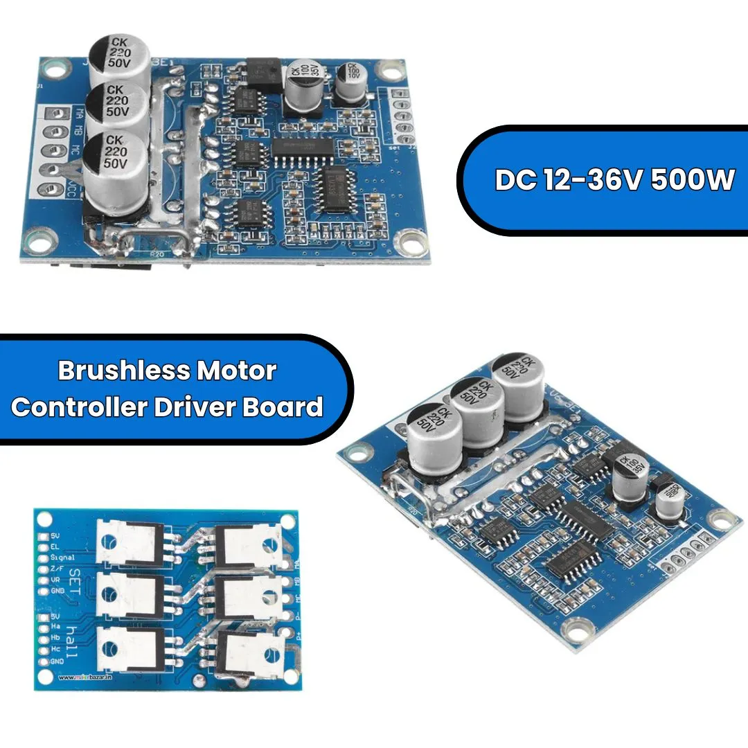 DC 12-36V 500W Brushless Motor Controller Driver Board