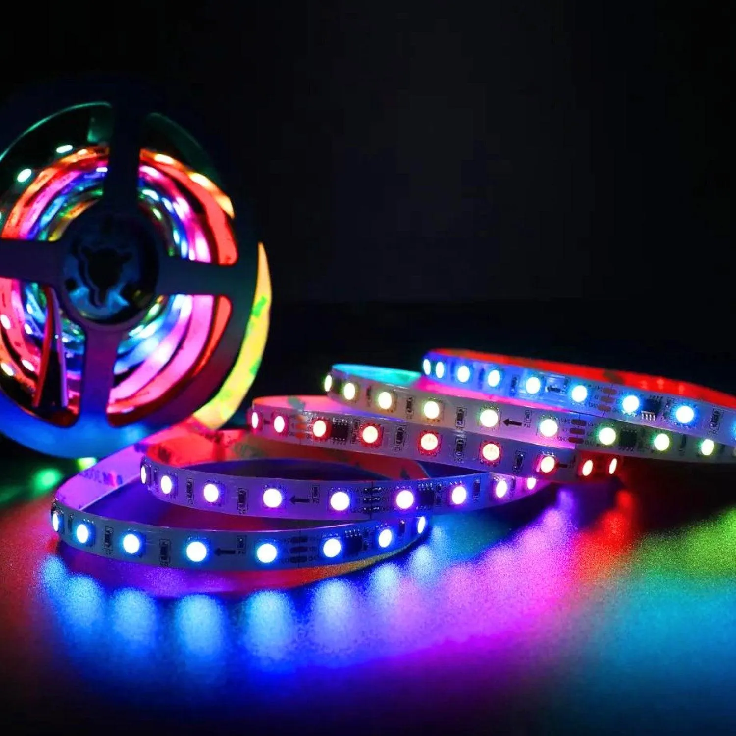 Digital Pixel RGB Strip 12V WS2811 Addressable 5050 60LED/m IP20 5 Metre