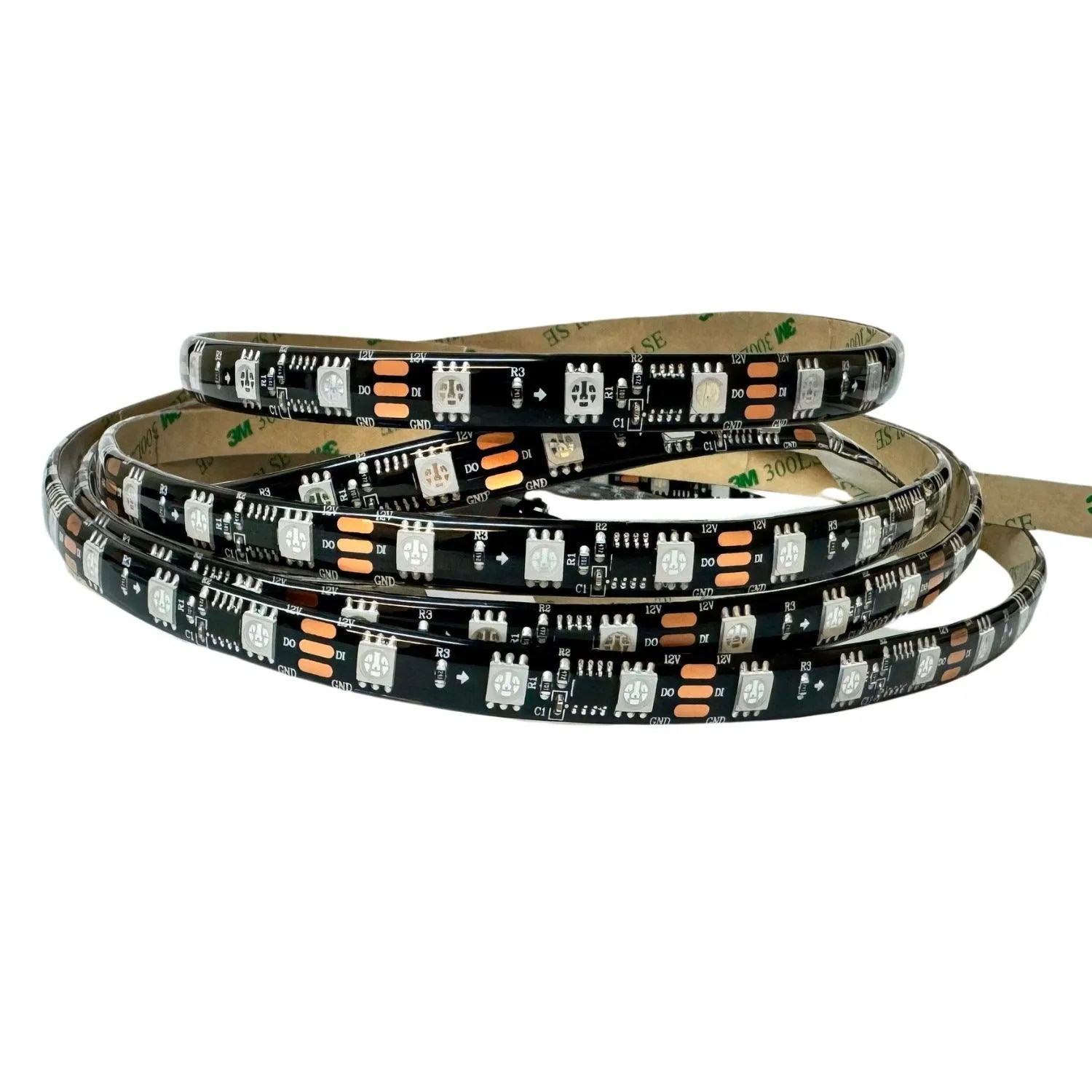 Digital Pixel RGB Strip 12V WS2811 Addressable 5050 60LED/m IP20 5 Metre